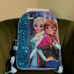 Frozen Backpack with Sequins